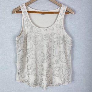 Lauren Conrad sparkly peach tank top!
